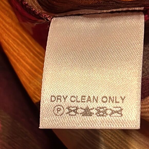 Laundry by Shelli Segal silk tie blouse M - Picture 7 of 7